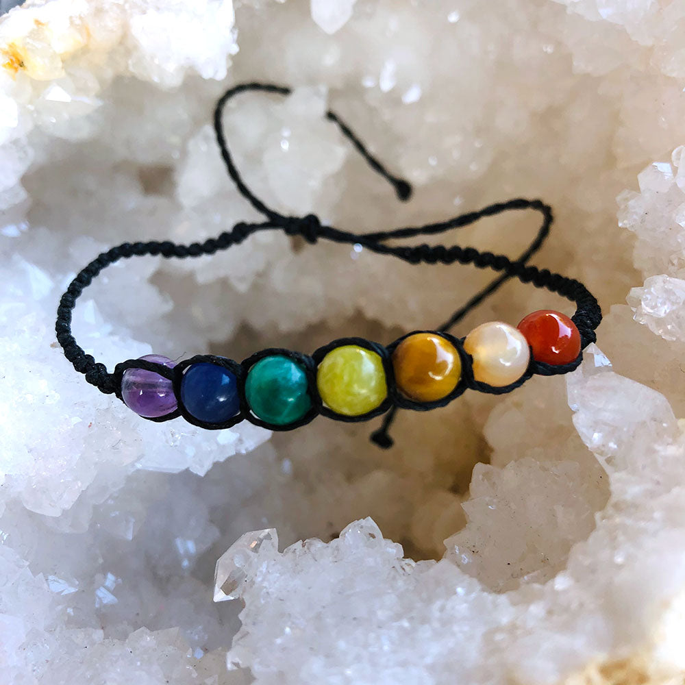 bracciale chakra con pietre naturali
