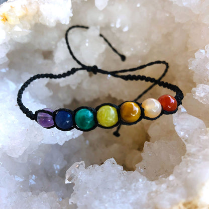 bracciale chakra con pietre naturali