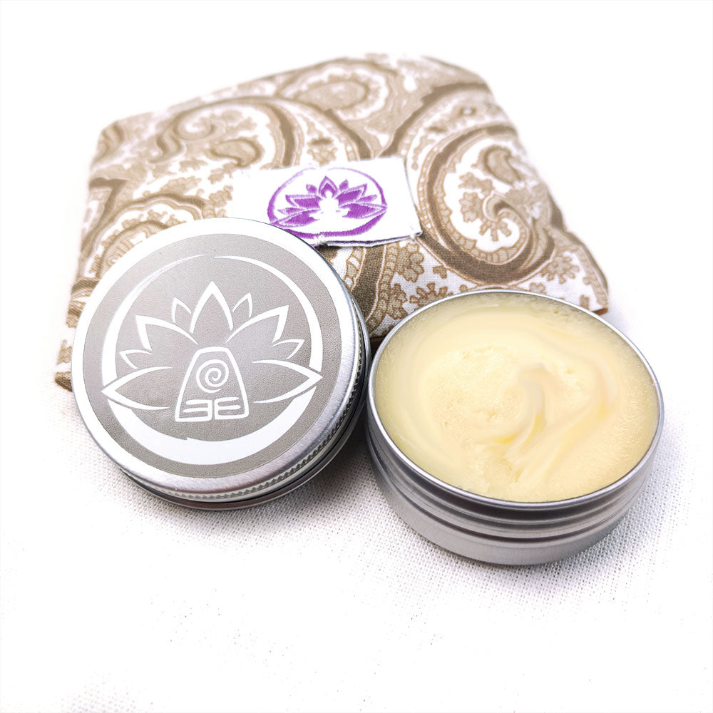 Set 4 elementi - Burri naturali per il corpo (acqua, fuoco, terra, aria) con cuscinetti
