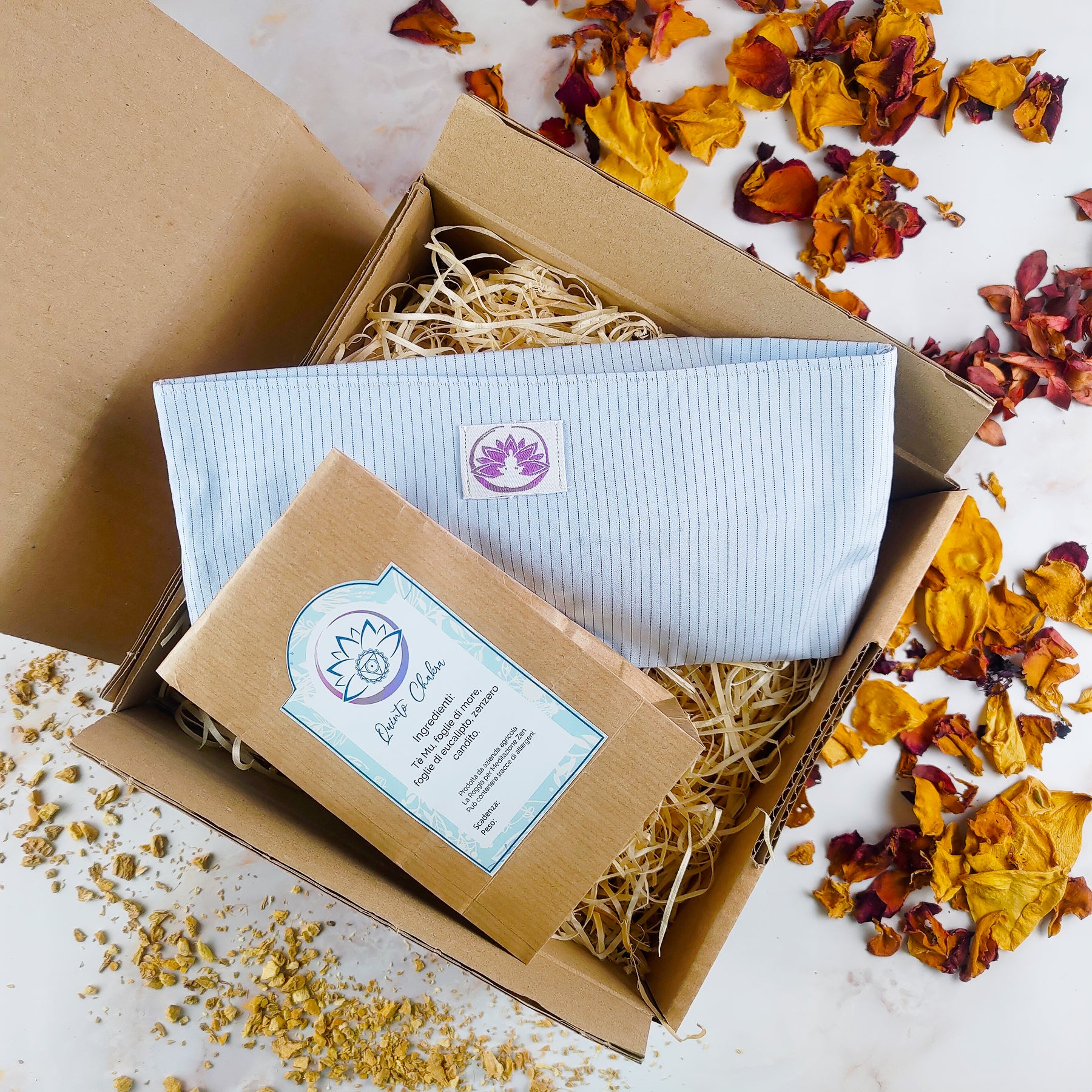 Box Benessere Invernale con Mascherina Balsamica e Tisana