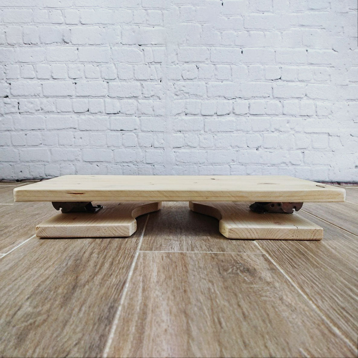 Sgabello da meditazione (panca seiza) artigianale in legno d&