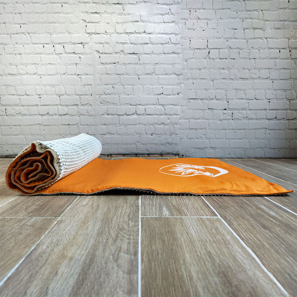 Tappetino Yoga Naturale Eco-Friendly in Juta e Cotone