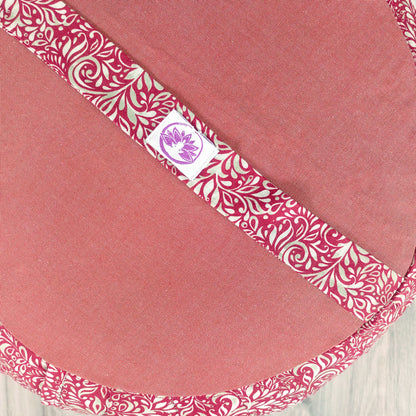 Cuscino Zafu tondo Arabesque